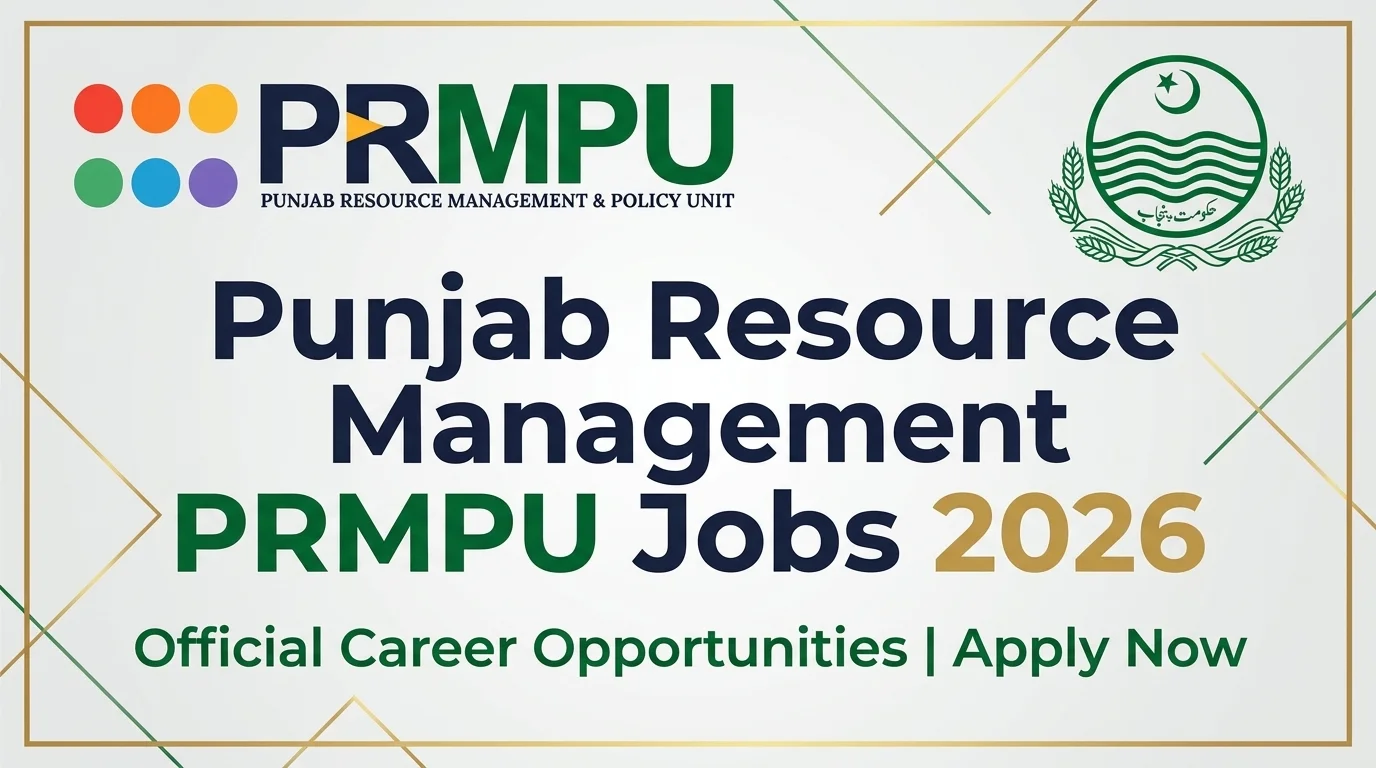 Punjab Resource Management PRMPU Jobs