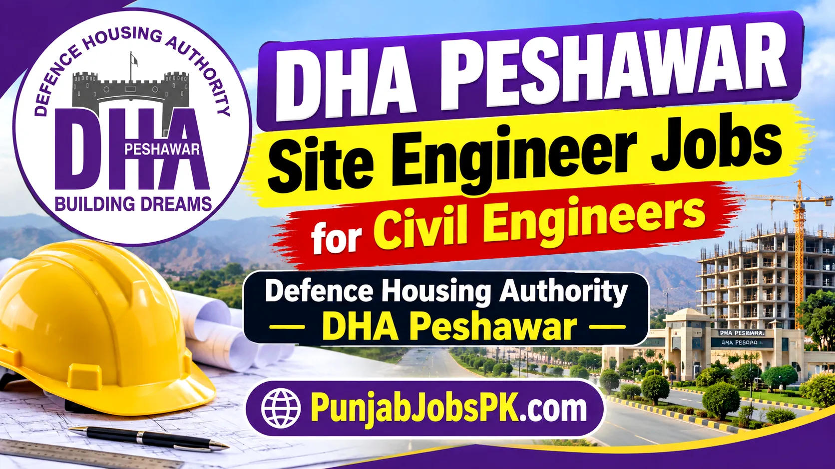 DHA Peshawar Site Engineer Jobs