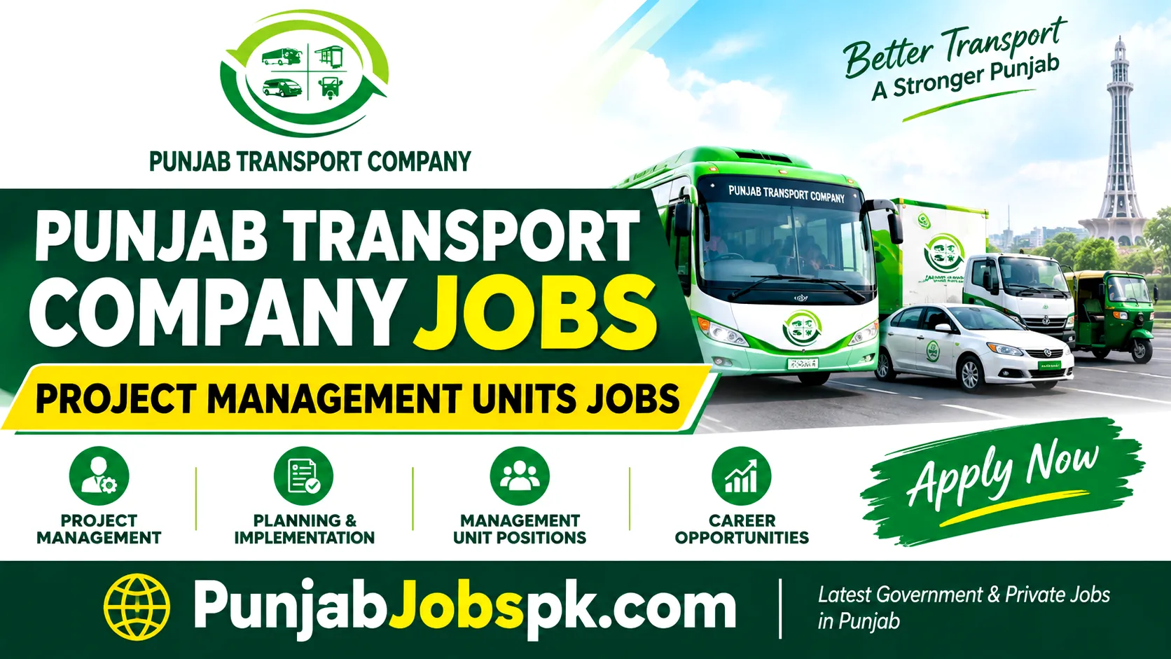 Punjab Transport Company Jobs